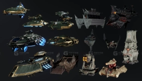 《毁灭战士：黑暗时代》载具模型合集  Doom The Dark Ages - Vehicles