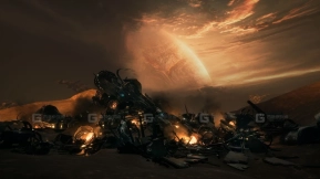 【UE】坠毁星舰包  Crashed Starship Pack