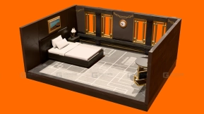 Fortnite酒店卧室 Fortnite Hotel Bedroom