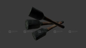 手雷束3D模型-6 - Bunch of grenades 3D model-6