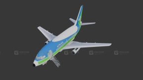波音737-100型飞机  Boeing 737-100 Airplane