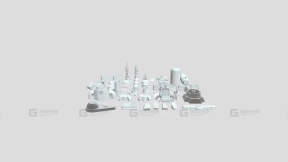 套件3D模型细节包 Pack Kitbash 3d model details