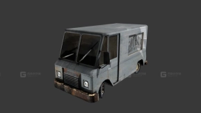 轻型电力货车 - Light & Power Van 3D model-95