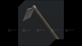 H3VR-锄头-20 - H3VR - Hoe 3D model-20