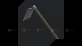 H3VR-锄头-20 - H3VR - Hoe 3D model-20