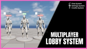 【UE5.3】终极多人游戏大厅系统  Ultimate Multiplayer Lobby System