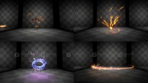 【UE】火焰能量特效包  Fire Energy VFX Pack