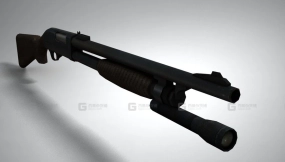 霰弹枪 - Shotgun 3D model-8