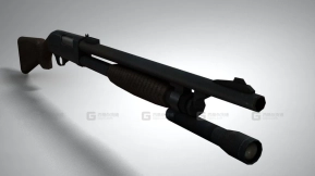 霰弹枪 - Shotgun 3D model-8