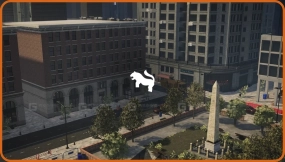 【UE】现代城市市中心建筑群（美国城镇街道现代城市市中心建筑）  Modern City Downtown Megapack ( Modern City Downtown Building USA Town Street )