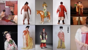 魏晋隋唐汉服服装设计参考素材 Wei Jin Sui Tang Hanfu costume design reference materials