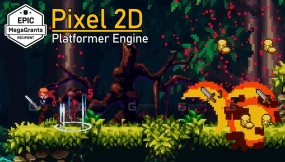 【UE】Pixel 2D - 虚幻引擎终极2D平台游戏引擎  Pixel 2D - Ultimate 2D Platformer Engine for Unreal
