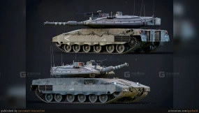 【UE】梅卡瓦 Mk. 4 - 先进坦克蓝图  Merkava Mk. 4 - Advanced Tank Blueprint