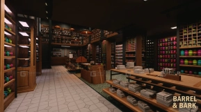 【UE】模块化图书馆书店文具环境 Modular Stationer Environment