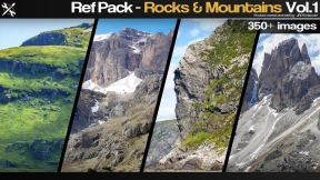 参考包 - 岩石与山脉 Vol.1 - Ref Pack - Rocks & Mountains Vol