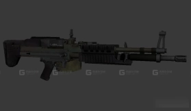 M60通用机枪-M60 3D model-12