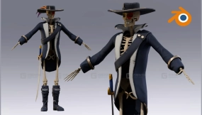 风格化男性角色02 Stylized male character02