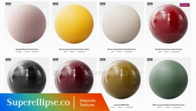 227+ Superellipse - Wood Texture Collection 4K 木材纹理合集 4K