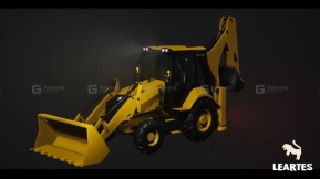【UE】可驾驶动画挖掘机推土机  Driveable Excavator Dozer Construction