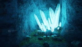 【UE】水晶矿场 - 场景与资产  Crystal Mines - Scene and Assets