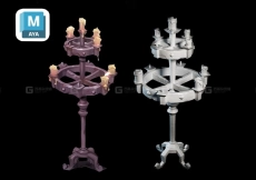 【Maya 次世代复古灯台】maya零基础布线+ZB高模雕刻 只要你对建模感兴趣，你就能学会，讲究的那叫一个思路