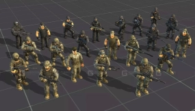 【UE】卡通士兵 - 军队  Toon Soldiers - Armies