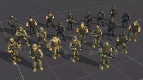 【UE】卡通士兵 - 军队  Toon Soldiers - Armies