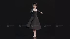 跳舞风格化辉夜姬30帧每秒 Dancing Stylized Kaguya 30 Fps! Abc Download