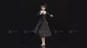 跳舞风格化辉夜姬30帧每秒 Dancing Stylized Kaguya 30 Fps! Abc Download