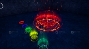 【UE】波罗的海视觉特效  魔法圆圈工具包  Baltic VFX   Magic Circles Toolkit