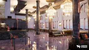 【UE】银行大楼  内部（银行大楼内部 银行大楼自动取款机 现金 货币）  Bank Building   Interior ( Bank Building Interior Bank Building Atm Cash Money )