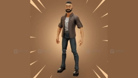 风格化低多边形角色 - Stylized Lowpoly Character