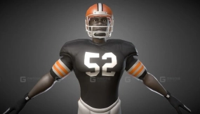 美式橄榄球运动员 0006 American Football Player 0006
