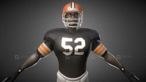 美式橄榄球运动员 0006 American Football Player 0006