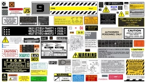 工业贴花 industrial decals