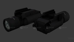 三光束瞄准镜 3D模型-0 Tri-beam 3D model-0