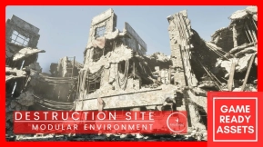 【UE】毁灭现场  Destruction Site
