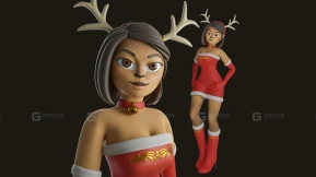 穿鹿装的女孩-The Girl In The Deer Costume