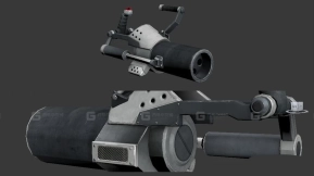 迫击炮-21 - Mortar 3D model-21