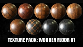 材质 木地板 01  Materials Wooden Floor 01