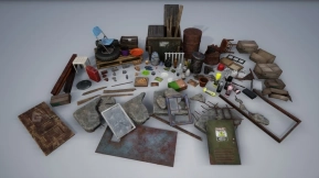 【UE】碎石瓦砾垃圾包  Rubble Debris Trash Pack