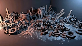 【UE】碎片瓦砾工具包  Debris Rubble Kit