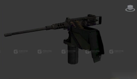 M2重机枪-M2 3D model-25
