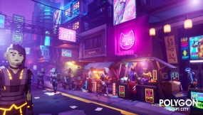 【UE】多边形 - 科幻城市  POLYGON - Sci-Fi City