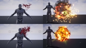 【UE】武器命中特效  Weapon Impact FX