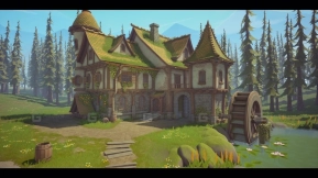 【UE】风格化中世纪房屋  Stylized Medieval House