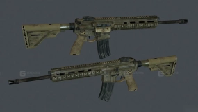 HK416A5-HK416A5 3D model