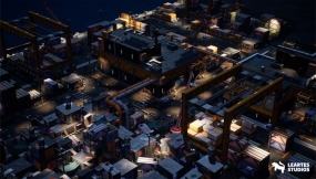 【UE】赛博朋克港口城市环境  Cyberpunk Port City Environment