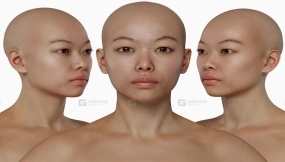 写实女性动画人体扫描 基础模型 Animation Ready Body Scan  Female 11