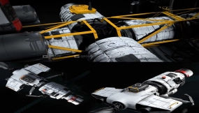 【Kitbash3D】科幻宇宙飞船 Veh Spaceships
